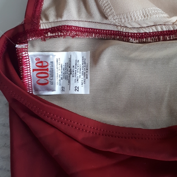 Cole Of California Women Swimwear Size 22 NWT - Picture 3 of 8